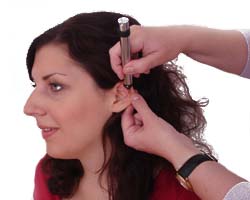 Detection of ear and skull acupuncture