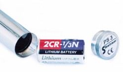Spezial - Batterieverschlussset mit Batterie 4SR44, für PS2