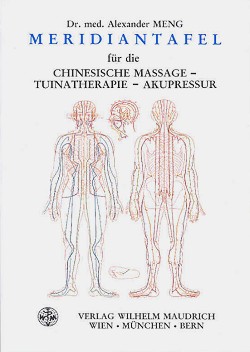 Meng, Meridiantafel für die Chinesische Massage - Tuinatherapie - Akupressur